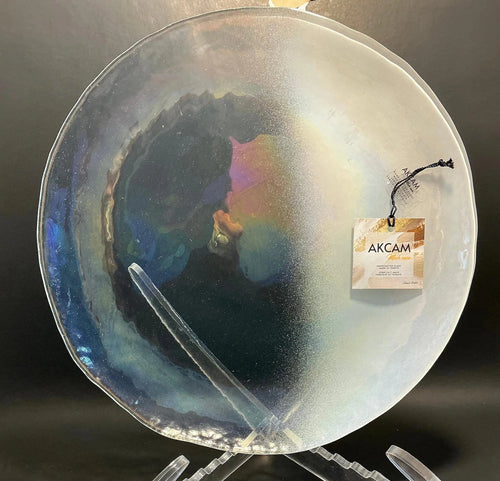 Akcam Iridescent Dinner Plate